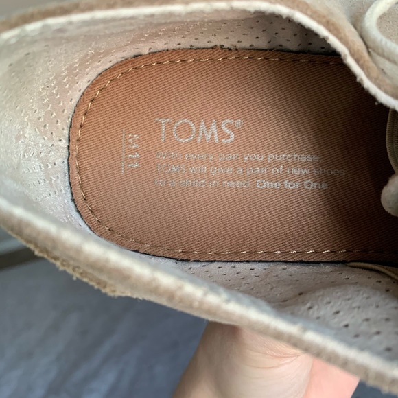 TOMS Men's Brogues Wingtip Derby Shoe - Picture 5 of 6